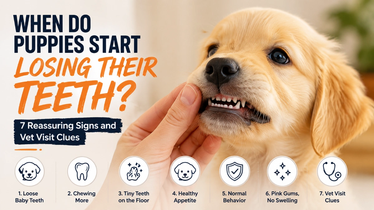 When do puppies start losing their teeth