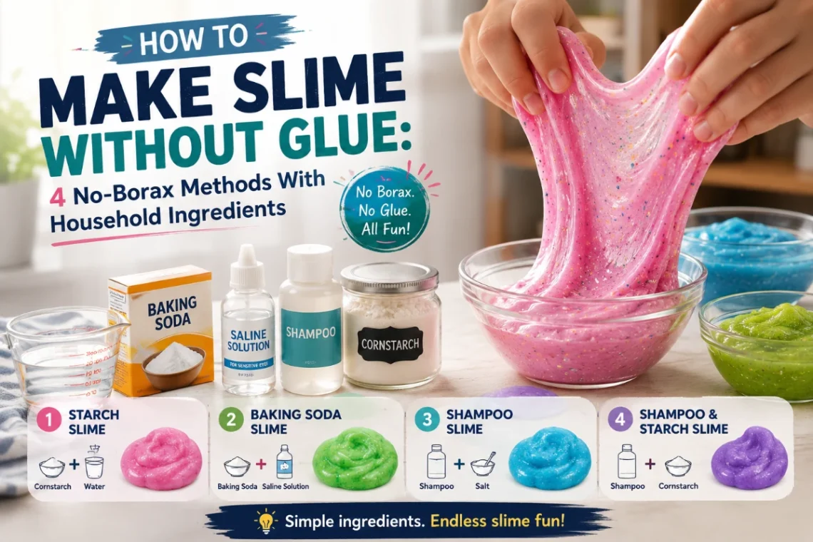 How to Make Slime Without Glue